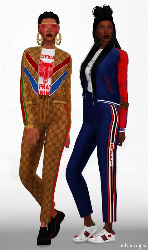 gucci sims 4 clothes|sims 4 Gucci outfit cc.